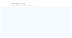 Desktop Screenshot of dropbox100m.com